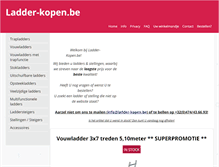 Tablet Screenshot of ladder-kopen.be
